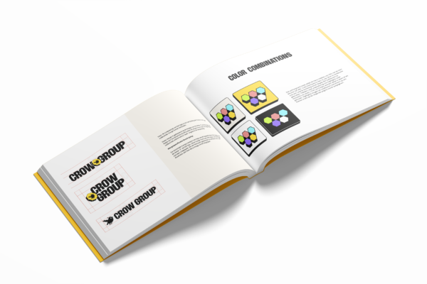 Transparant Crowgroup brandbook